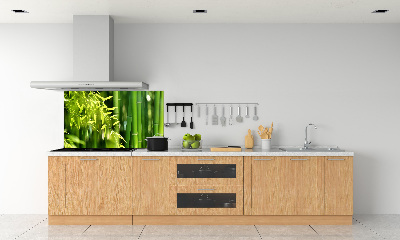 Keuken achterwand Bamboe