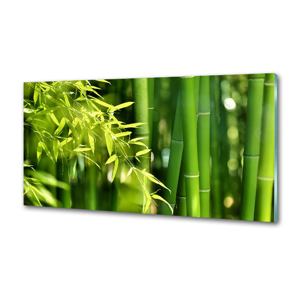 Keuken achterwand Bamboe