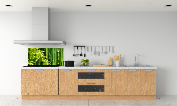 Keuken achterwand Bamboe