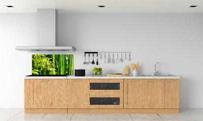 Keuken achterwand Bamboe