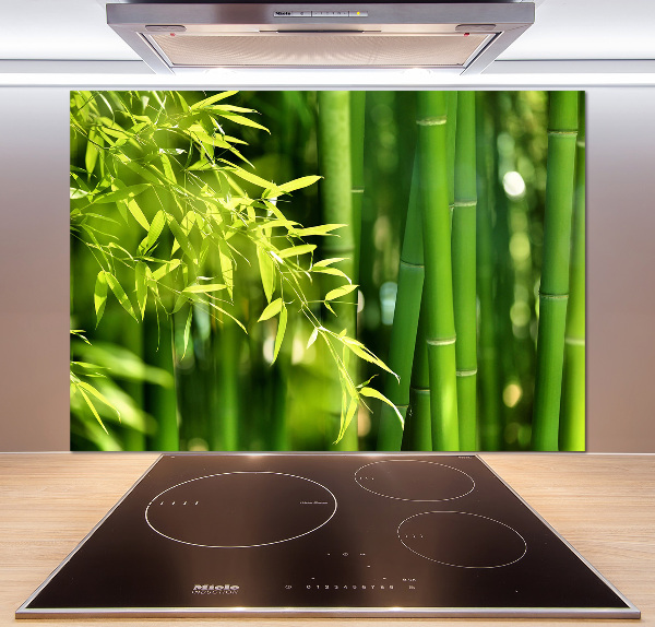 Keuken achterwand Bamboe