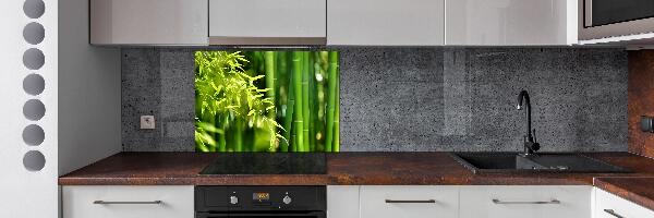 Keuken achterwand Bamboe
