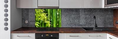 Keuken achterwand Bamboe