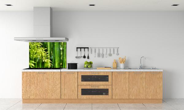 Keuken achterwand Bamboe