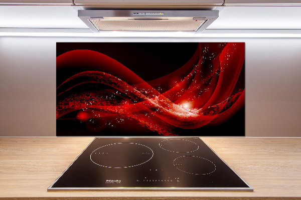 Glazen achterwand keuken Abstracte achtergrond