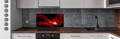 Glazen achterwand keuken Abstracte achtergrond