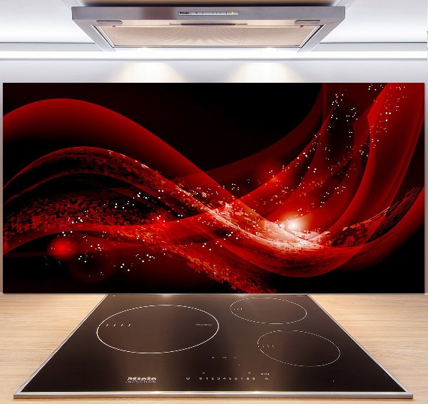 Glazen achterwand keuken Abstracte achtergrond