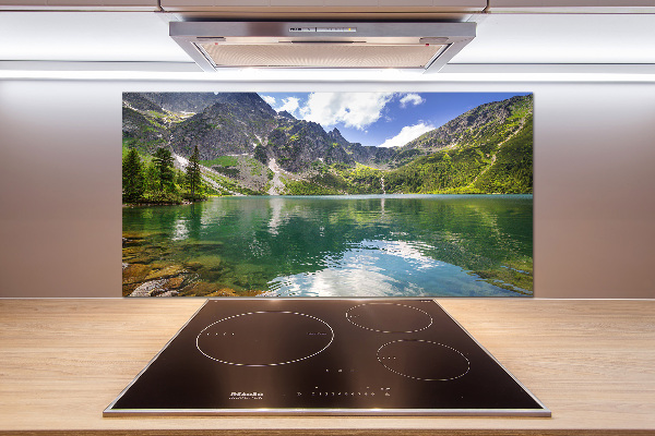 Keuken achterwand Het zeeoog ​​van het Tatragebergte
