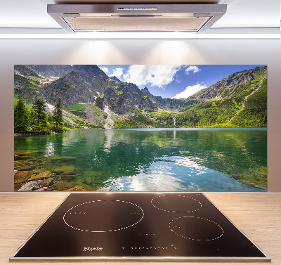 Keuken achterwand Het zeeoog ​​van het Tatragebergte