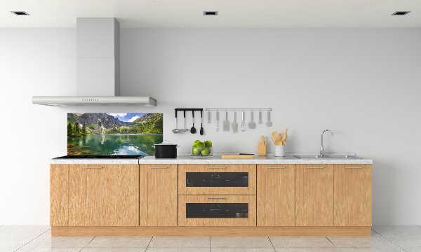 Keuken achterwand Het zeeoog ​​van het Tatragebergte