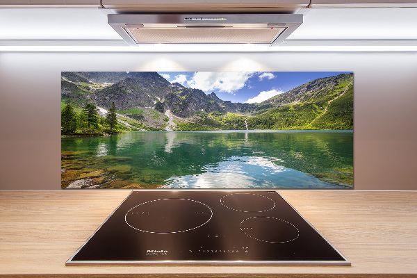 Keuken achterwand Het zeeoog ​​van het Tatragebergte