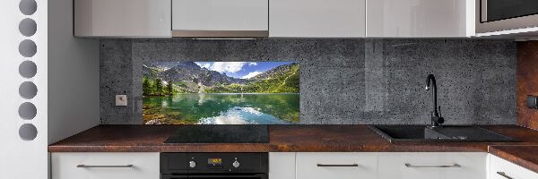 Keuken achterwand Het zeeoog ​​van het Tatragebergte