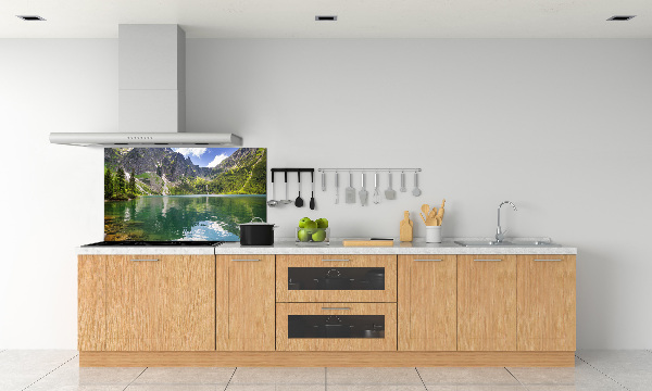 Keuken achterwand Het zeeoog ​​van het Tatragebergte