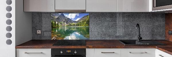 Keuken achterwand Het zeeoog ​​van het Tatragebergte
