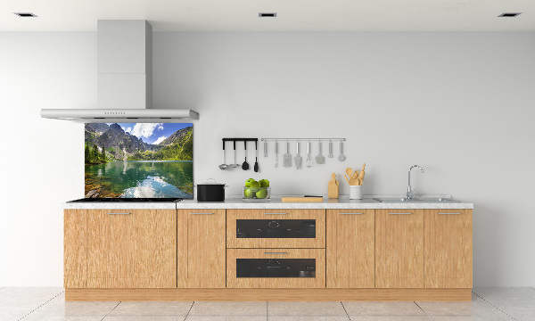 Keuken achterwand Het zeeoog ​​van het Tatragebergte