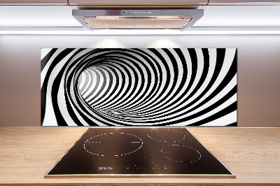 Achterwand keuken 3D-tunnel
