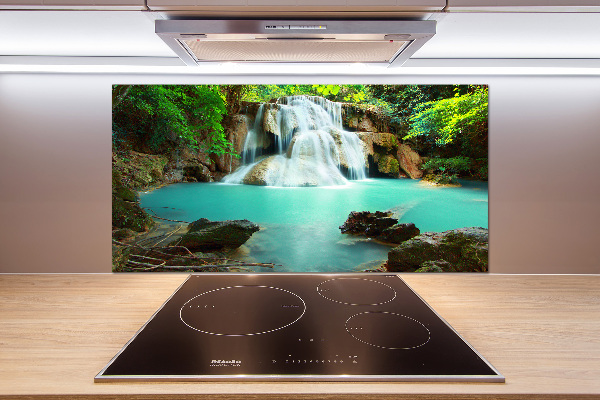 Glazen achterwand keuken Cascade
