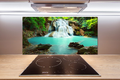 Glazen achterwand keuken Cascade