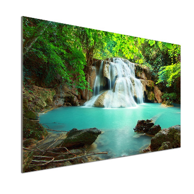 Glazen achterwand keuken Cascade