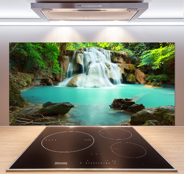 Glazen achterwand keuken Cascade