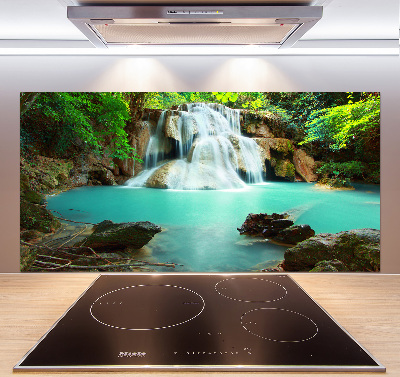 Glazen achterwand keuken Cascade