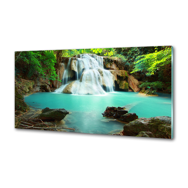 Glazen achterwand keuken Cascade