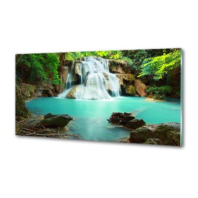 Panel szklany do kuchni Kaskada