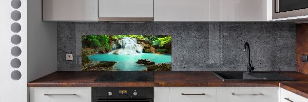 Glazen achterwand keuken Cascade