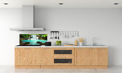 Glazen achterwand keuken Cascade