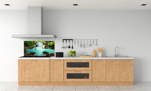 Glazen achterwand keuken Cascade