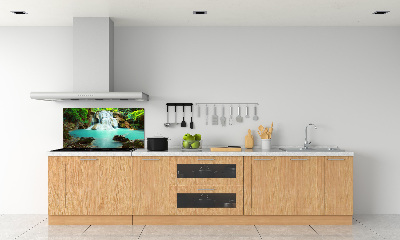 Glazen achterwand keuken Cascade