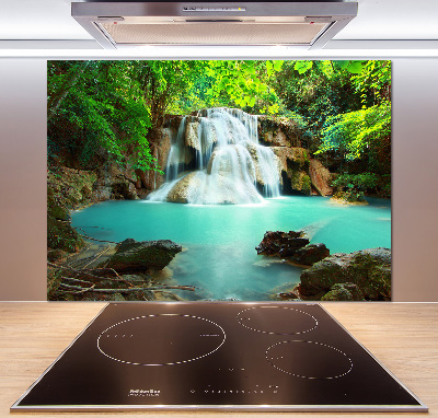 Glazen achterwand keuken Cascade