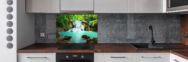 Glazen achterwand keuken Cascade