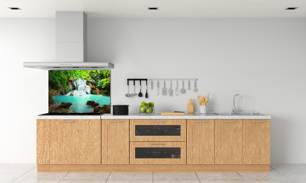 Glazen achterwand keuken Cascade