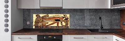 Achterwand keuken Egyptisch oog