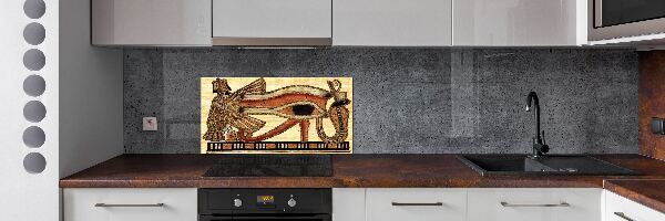 Achterwand keuken Egyptisch oog