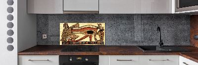 Achterwand keuken Egyptisch oog