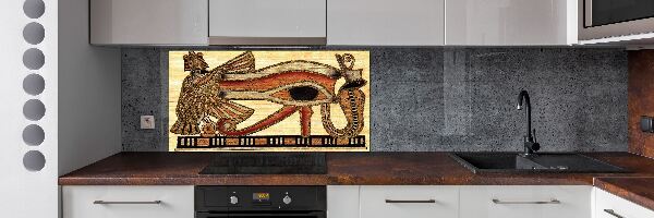 Achterwand keuken Egyptisch oog