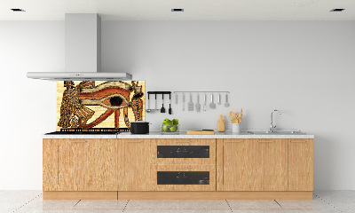 Achterwand keuken Egyptisch oog