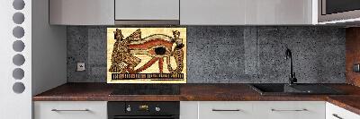 Achterwand keuken Egyptisch oog