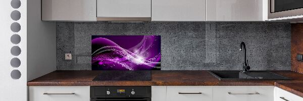 Spatplaat keuken Abstracte golf