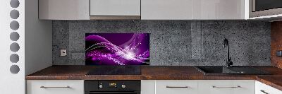 Spatplaat keuken Abstracte golf