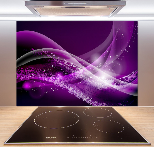 Spatplaat keuken Abstracte golf