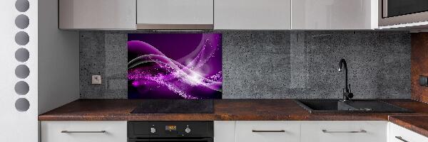 Spatplaat keuken Abstracte golf
