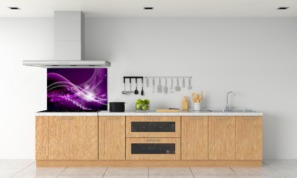Spatplaat keuken Abstracte golf