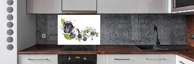 Achterwand keuken Bessen met ijs