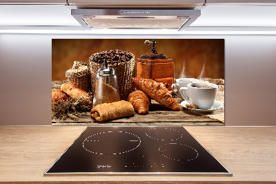 Panel między meble w kuchni Śniadanie