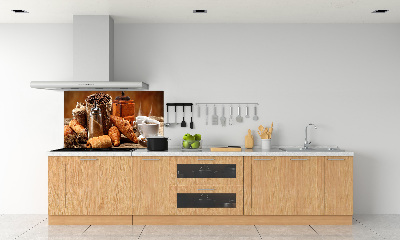 Panel między meble w kuchni Śniadanie