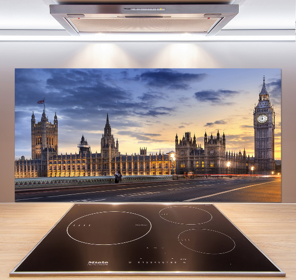 Spatplaat keuken Big Ben Londen