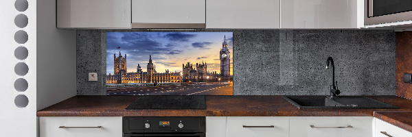 Spatplaat keuken Big Ben Londen